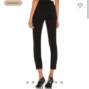 Re/Done 90’s High Rise Crop Ankle Jeans Black